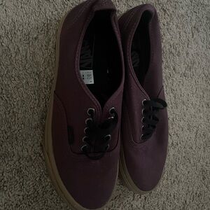 Maroon VANS